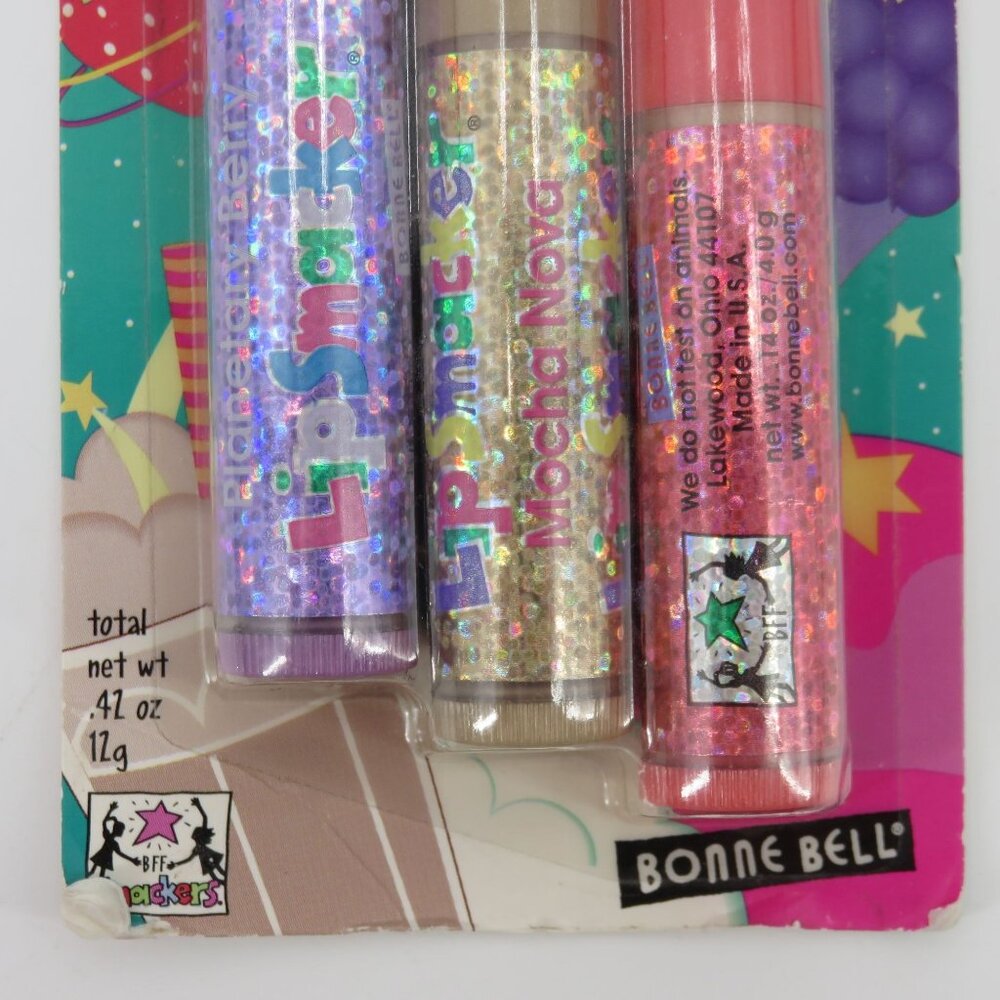 Bonne Bell Cosmic Lips Lip Smacker Mocha Nova Stellar Strawberry Planetary Berry - Picture 5 of 10